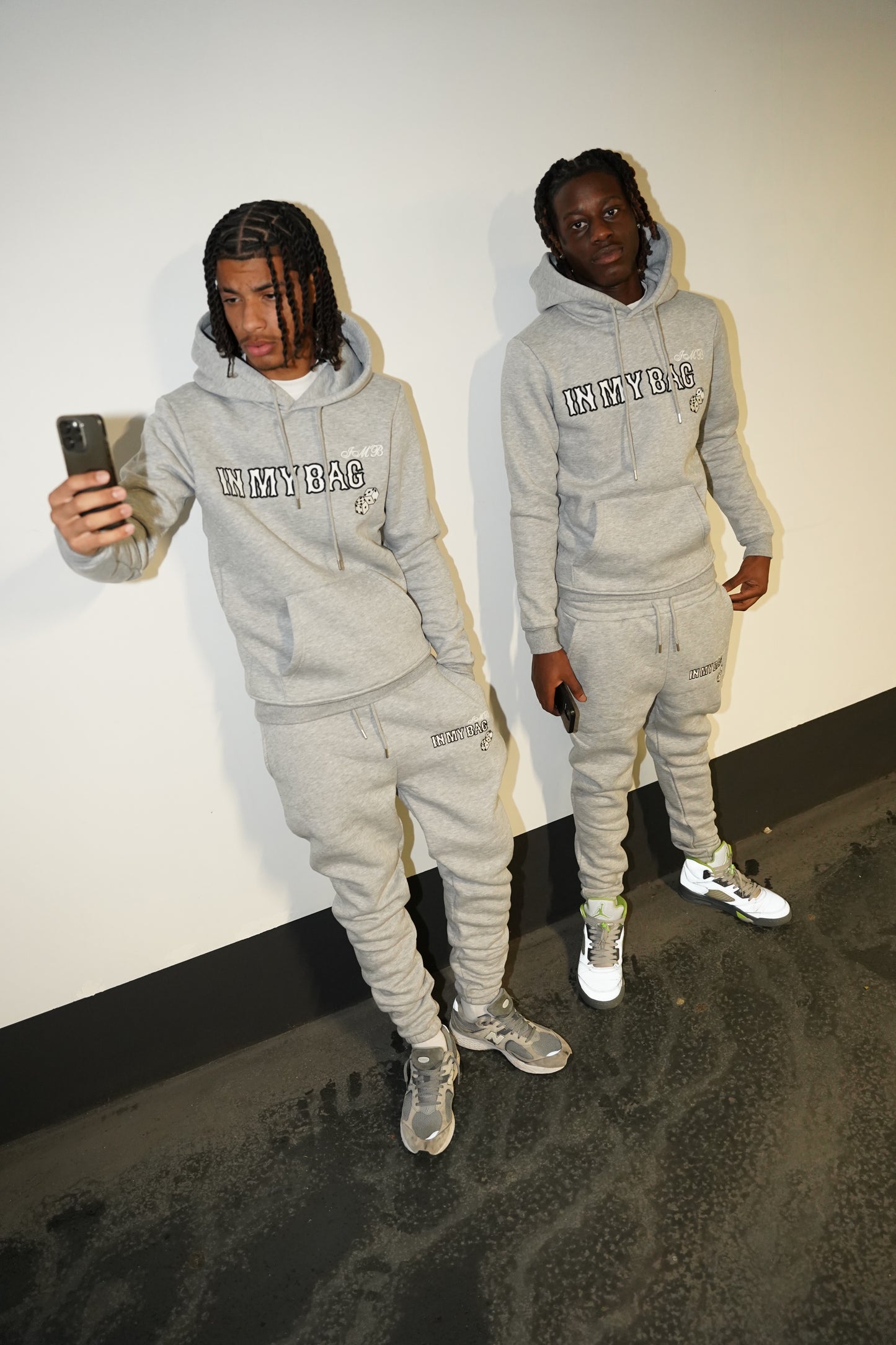 IMB DICE TRACKSUIT - GREY