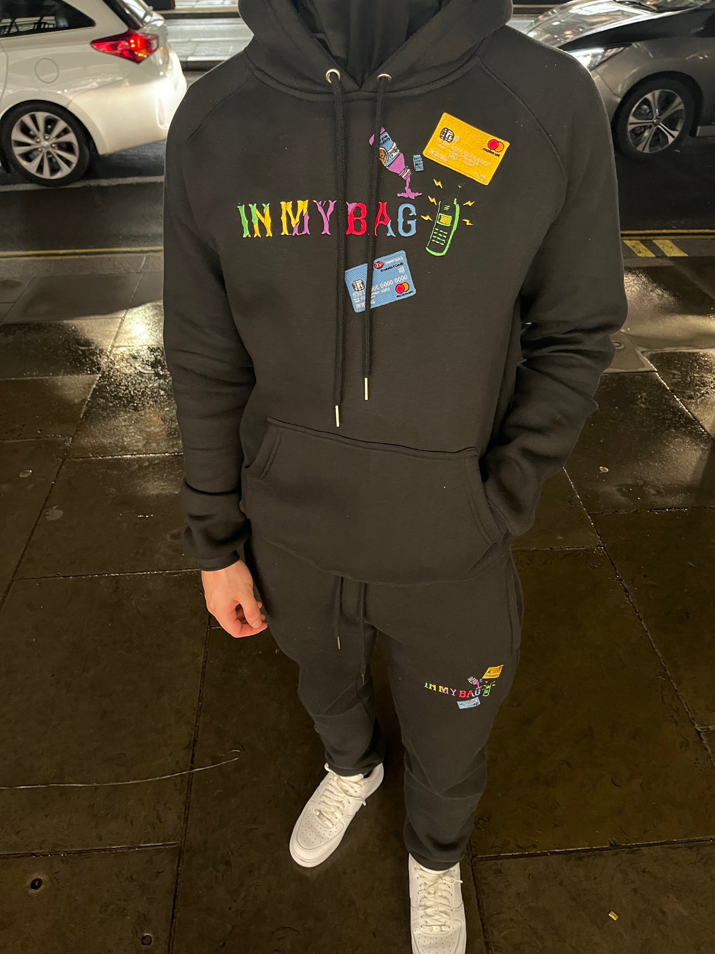 Trap Essential Tracksuit - Black