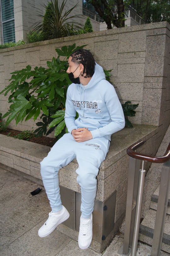 IMB DICE TRACKSUIT - BABY BLUE