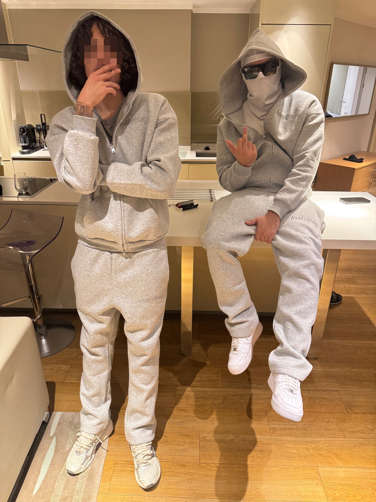 InMyBag Grey Essential Tracksuit