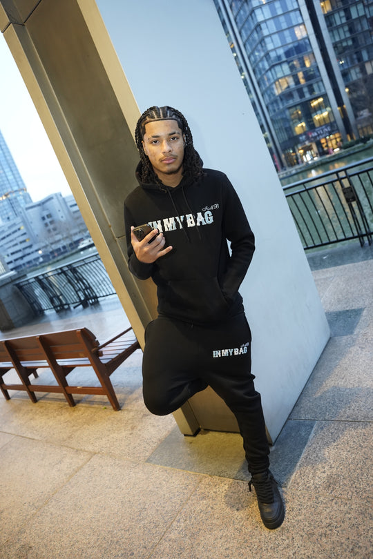 InMyBag Chenille Blue/White Tracksuit