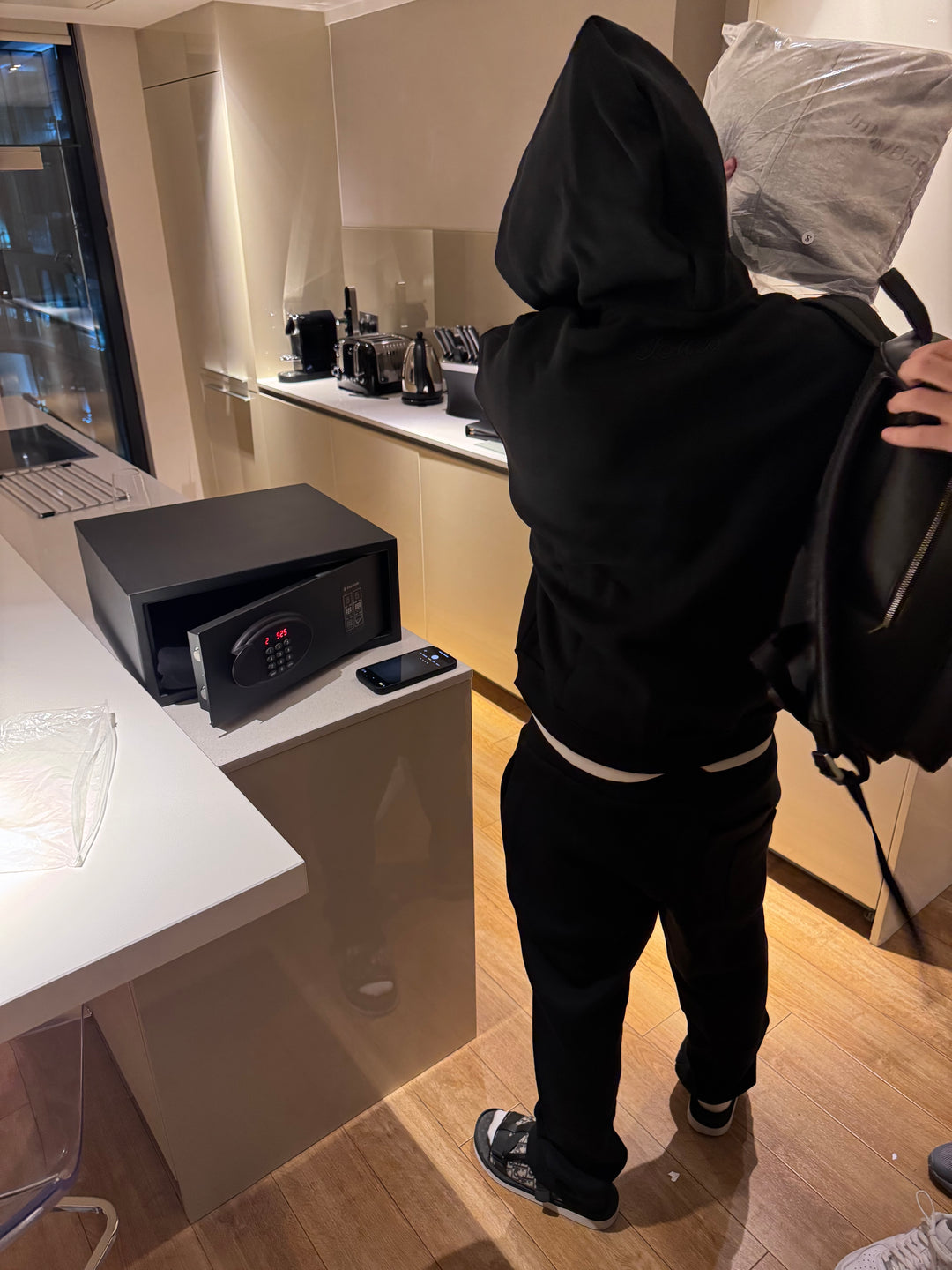 InMyBag Black Essential Tracksuit