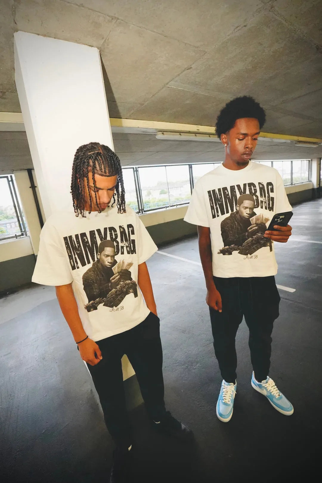 Franklin Saint x IMB White Tshirt