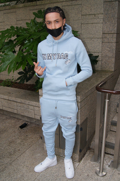 IMB DICE TRACKSUIT - BABY BLUE