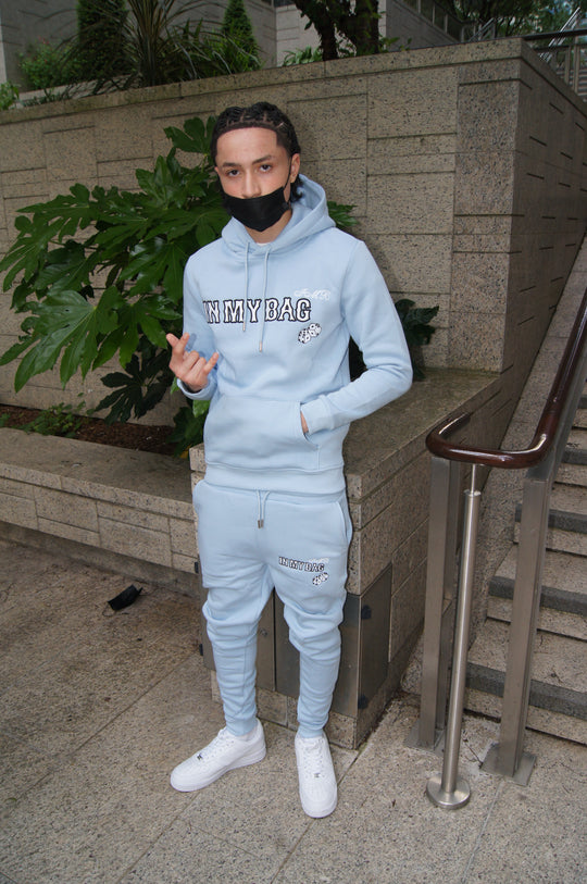 IMB DICE TRACKSUIT - BABY BLUE