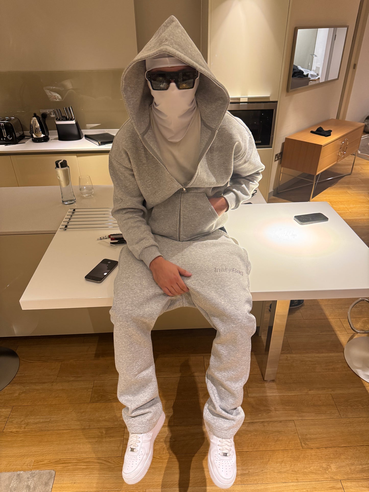 InMyBag Grey Essential Tracksuit