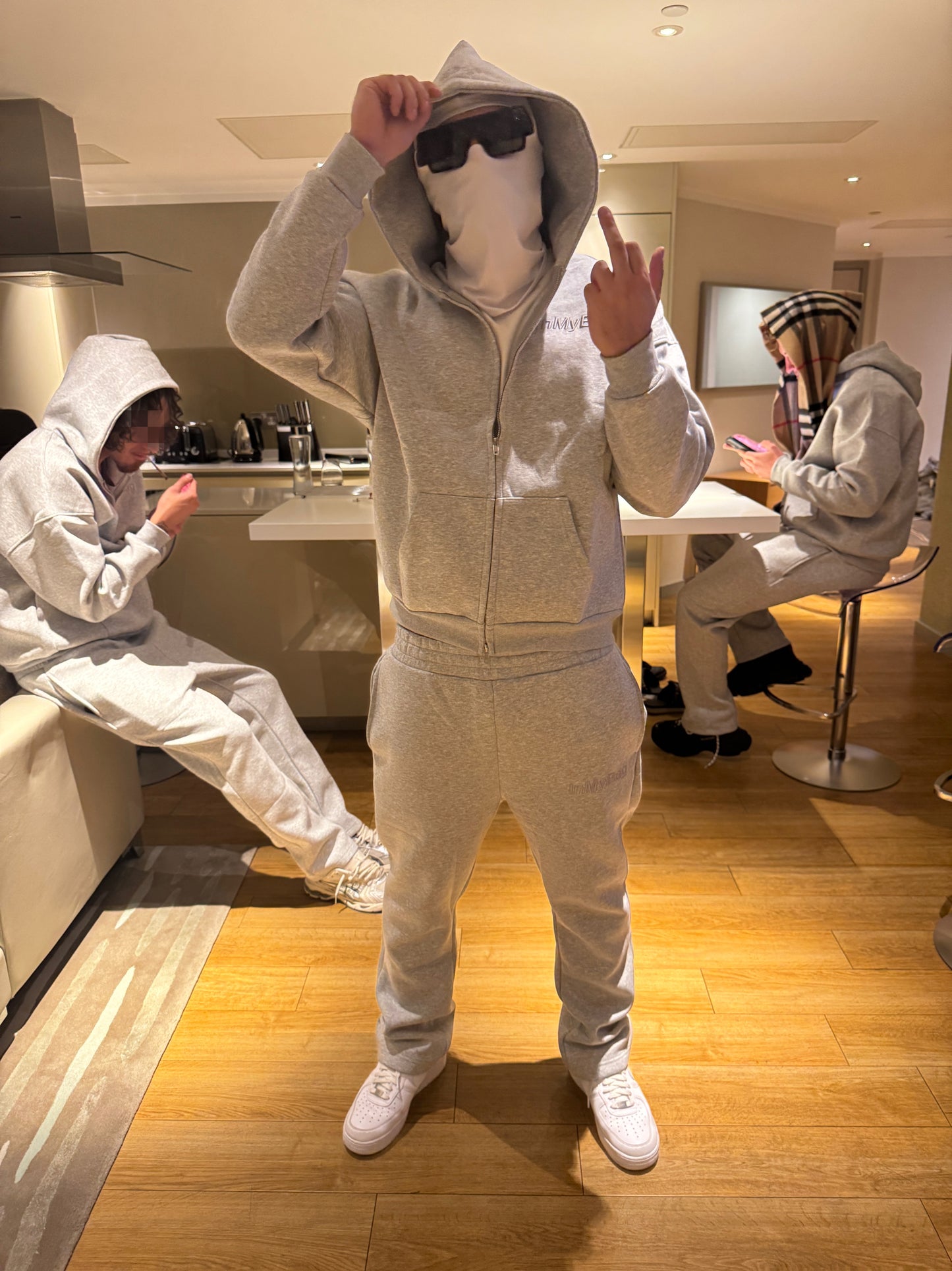 InMyBag Grey Essential Tracksuit