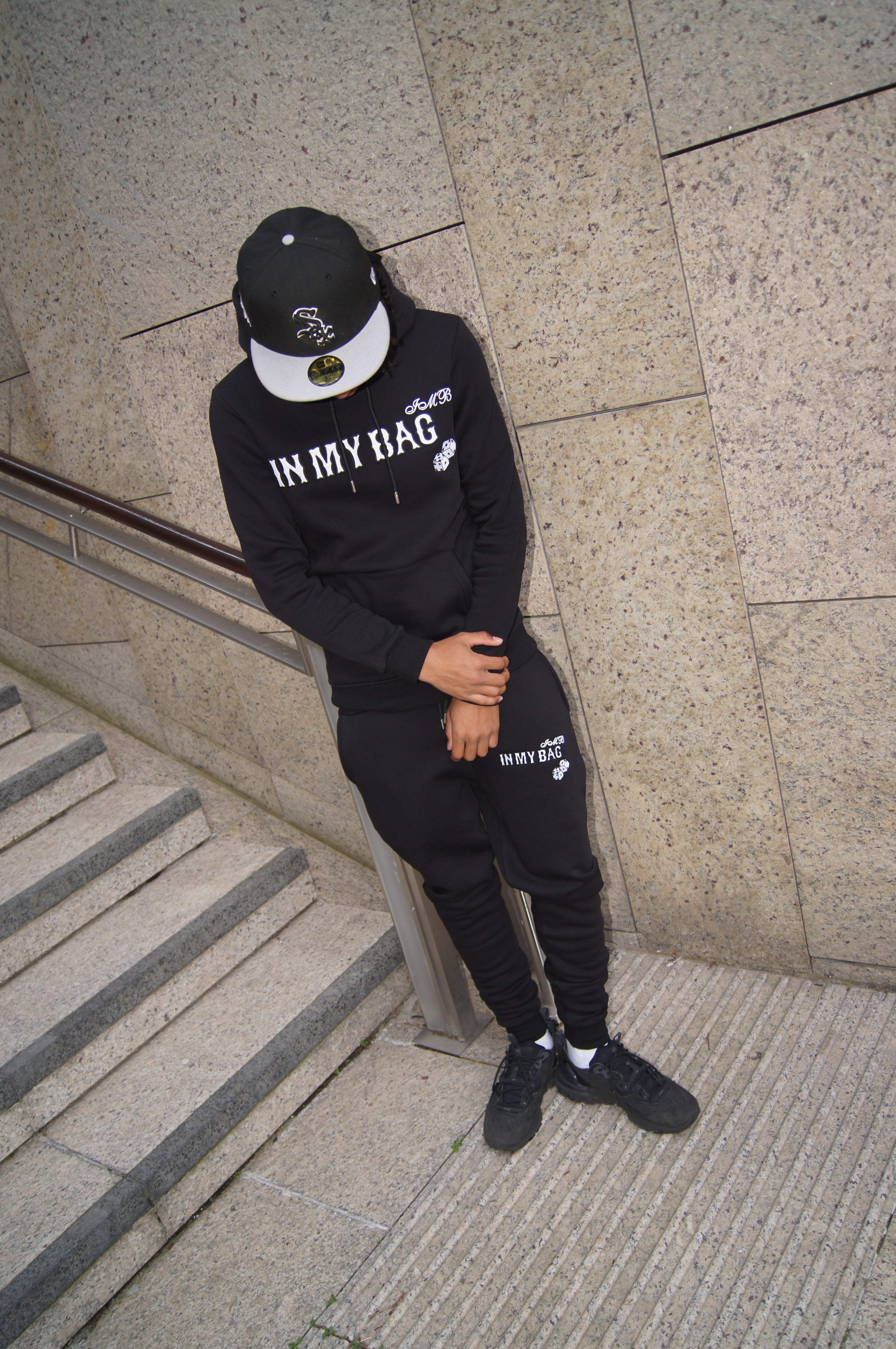 トップス IMB DICE TRACKSUIT - BLACK IMB DICE TRACKSUIT - BLACK – inmybaguk