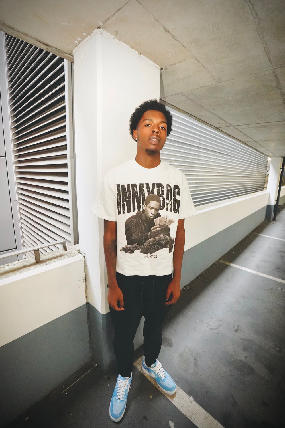 Franklin Saint x IMB White Tshirt