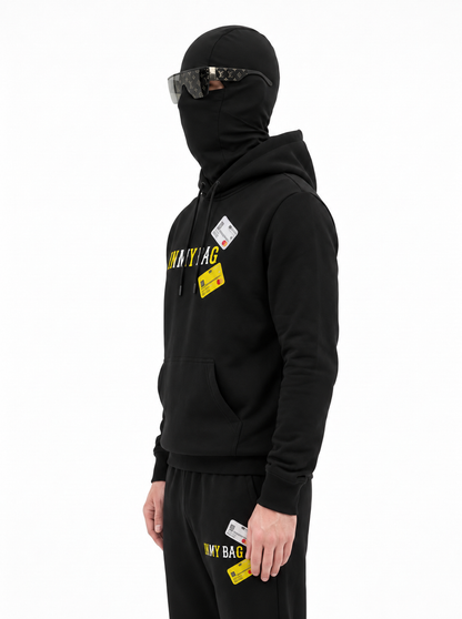CC’S TRACKSUIT - YELLOW/ WHITE