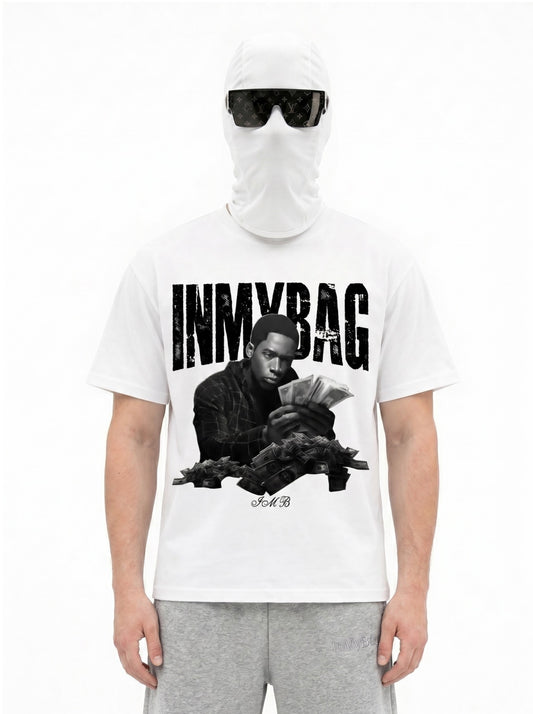 Franklin Saint x IMB White Tshirt
