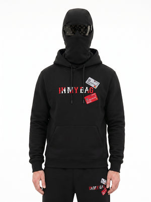 CC’S TRACKSUIT - BLACK/RED