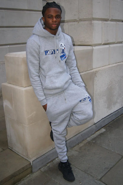 CC’S TRACKSUIT - GREY/BLUE